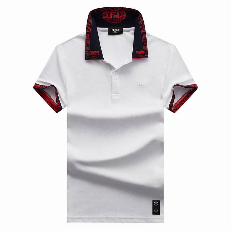 Wholesale Cheap F endi Short Sleeve POLO T Shirts for Sale
