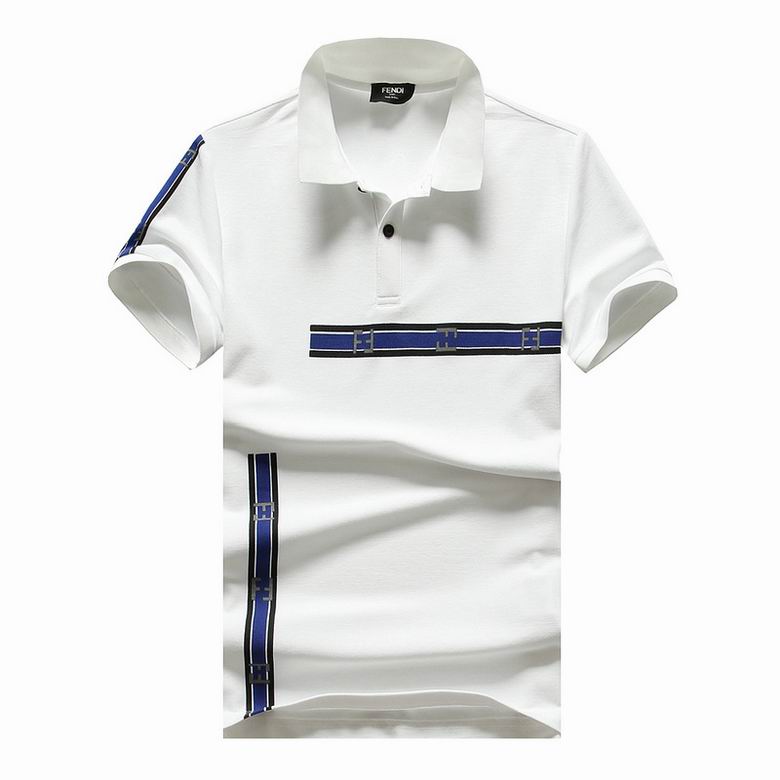 Wholesale Cheap F endi Short Sleeve POLO T Shirts for Sale