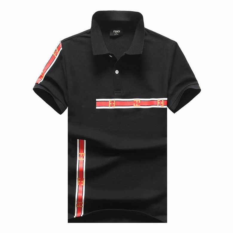Wholesale Cheap F endi Short Sleeve POLO T Shirts for Sale