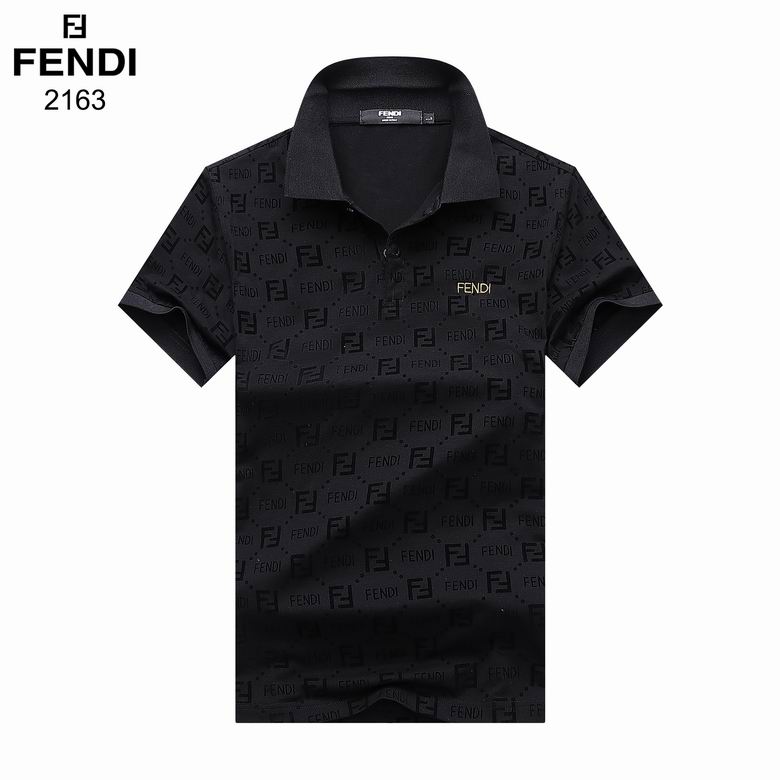 Wholesale Cheap F endi Short Sleeve POLO T Shirts for Sale