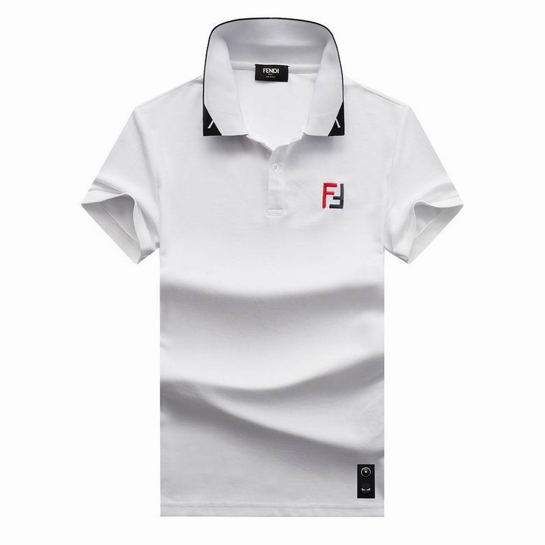 Wholesale Cheap F endi Short Sleeve POLO T Shirts for Sale