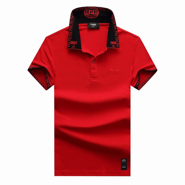 Wholesale Cheap F endi Short Sleeve POLO T Shirts for Sale