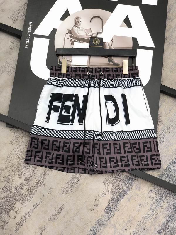 Wholesale Cheap Fendi Designer Casual Beach Shorts for sale