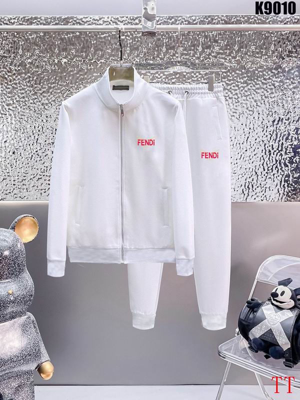 Wholesale Cheap Fendi Long Sleeve Replica Designer Tracksuits for sale