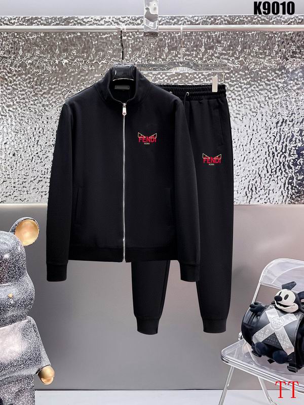 Wholesale Cheap Fendi Long Sleeve Replica Designer Tracksuits for sale