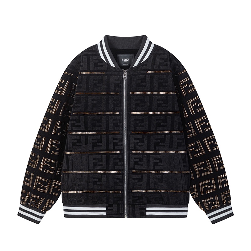 Wholesale Cheap Fendi Replica Designer Casual Jackets for sale