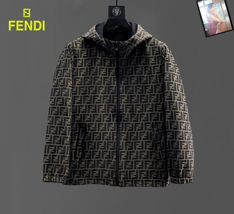 Wholesale Cheap Men's Fendi Replica Designer Jackets for sale