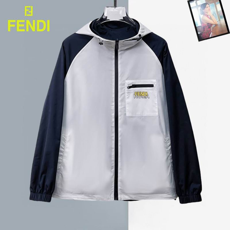 Wholesale Cheap Men's Fendi Replica Designer Jackets for sale