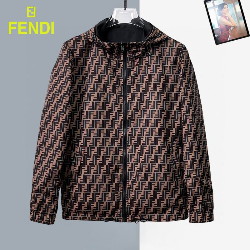 Wholesale Cheap Men's Fendi Replica Designer Jackets for sale
