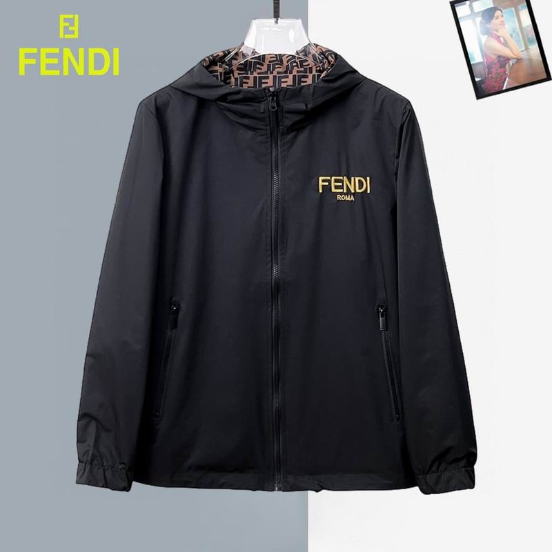 Wholesale Cheap Men's Fendi Replica Designer Jackets for sale