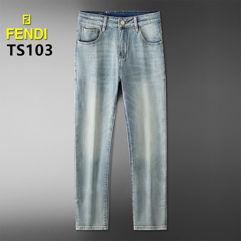 Wholesale Cheap Men's Fendi Replica Designer Jeans for sale