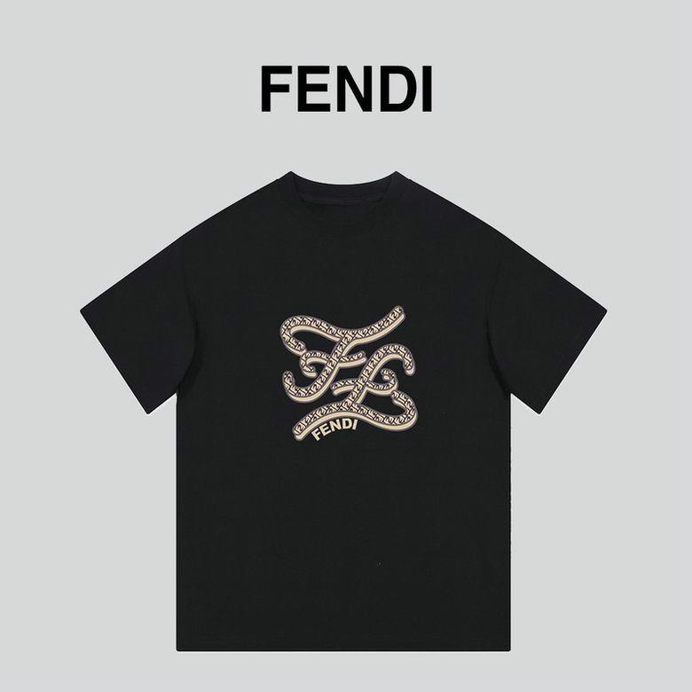 Wholesale Cheap F endi Men Short Sleeve T Shirts for Sale