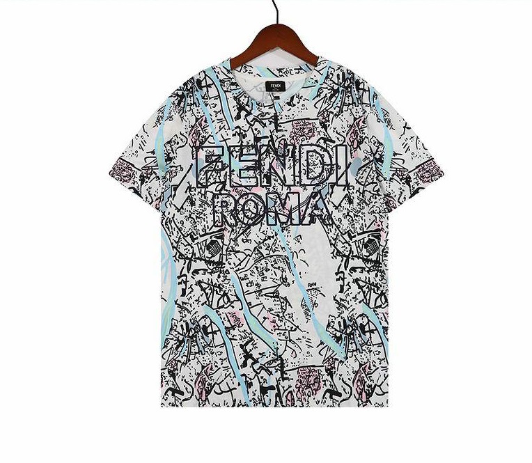 Wholesale Cheap F endi Short Sleeve T Shirts for Sale
