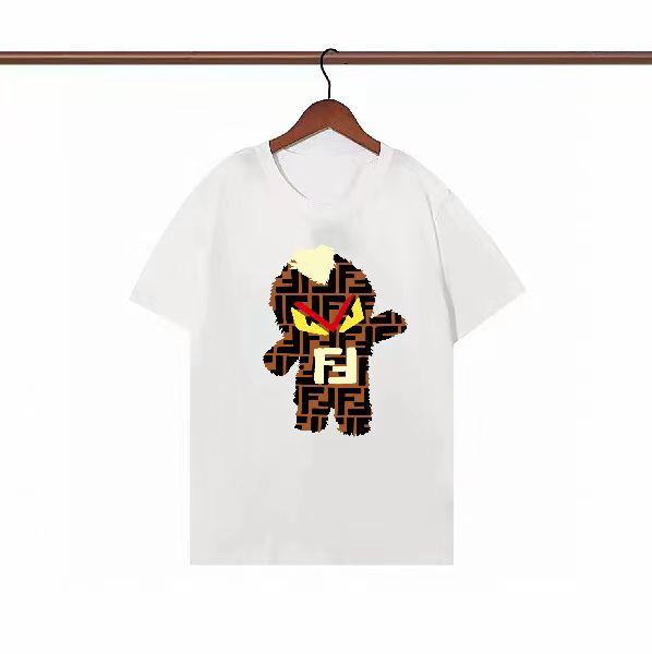 Wholesale Cheap F ENDI Short Sleeve T Shirts for Sale