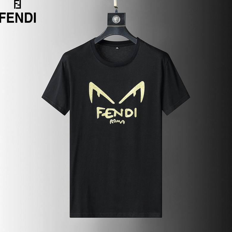 Wholesale Cheap F endi mens Short Sleeve T-Shirts for Sale