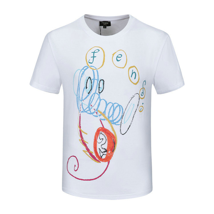 Wholesale Cheap F endi Short Sleeve T Shirts for Sale