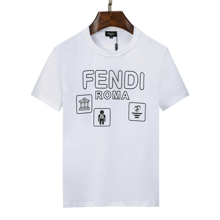 Wholesale Cheap F endi Short Sleeve T Shirts for Sale