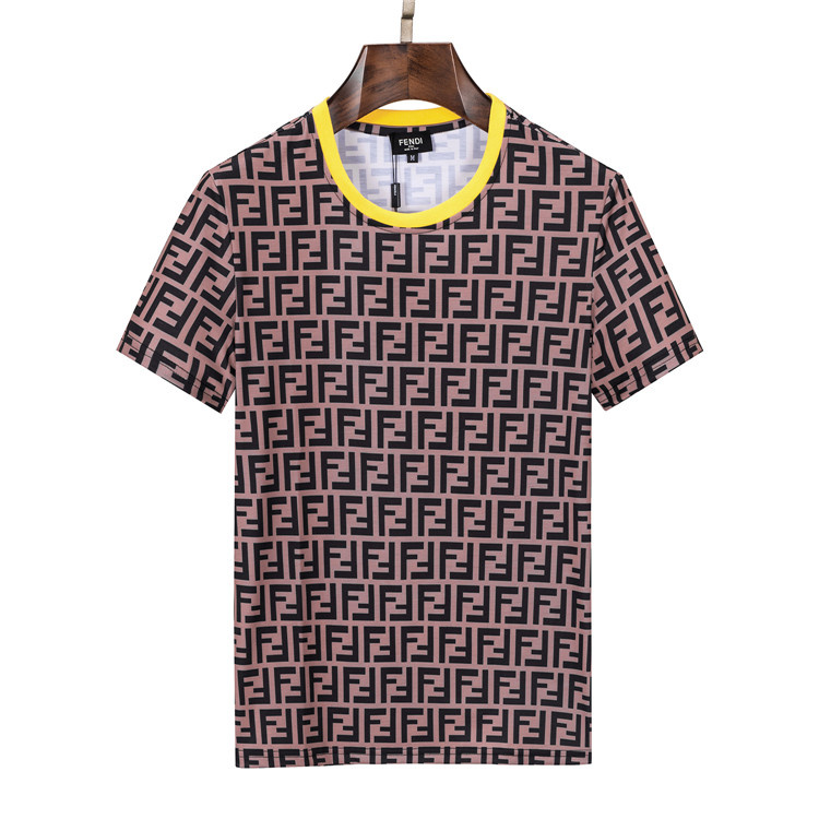 Wholesale Cheap F endi Short Sleeve men T Shirts for Sale