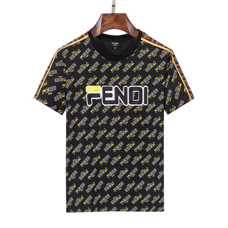 Wholesale Cheap F endi Short Sleeve men T Shirts for Sale