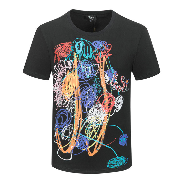 Wholesale Cheap F endi Short Sleeve T Shirts for Sale
