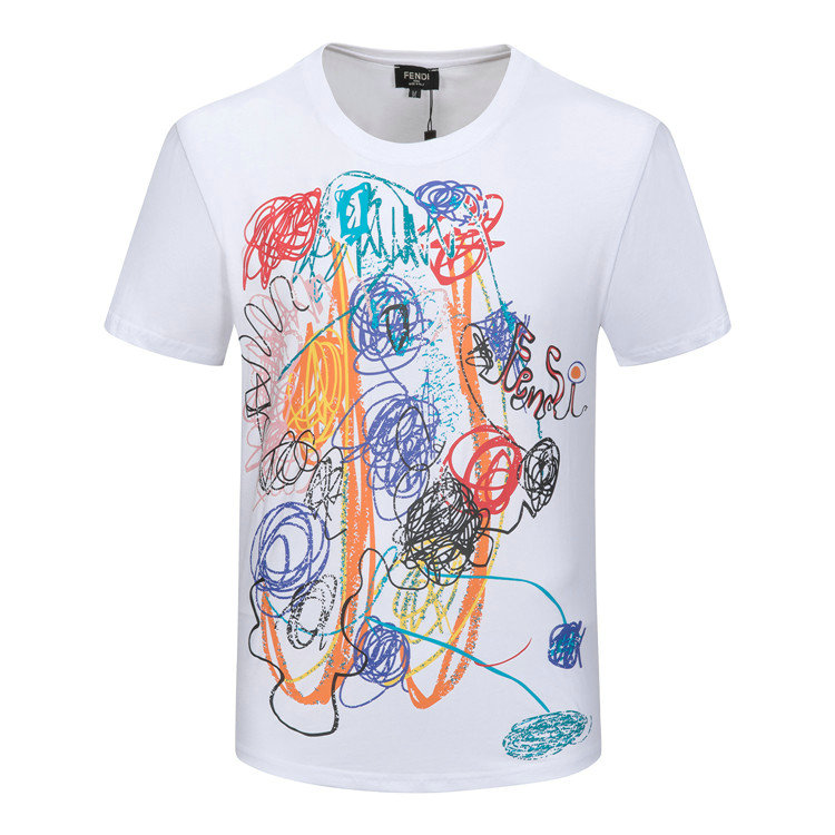 Wholesale Cheap F endi Short Sleeve T Shirts for Sale