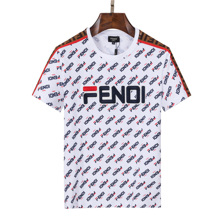 Wholesale Cheap F endi Short Sleeve men T Shirts for Sale