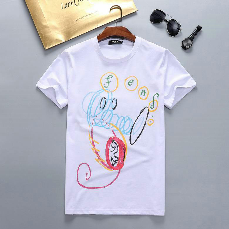Wholesale Cheap F endi Short Sleeve T Shirts for Sale