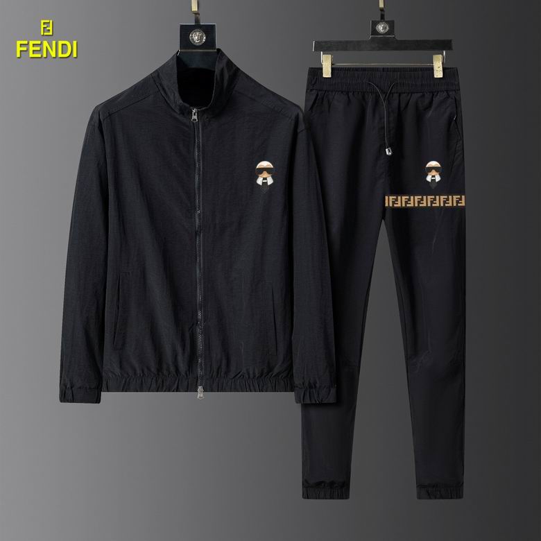 Wholesale High-quality Brands F.endi Short Sleeve Replica Designer Tracksuits for sale