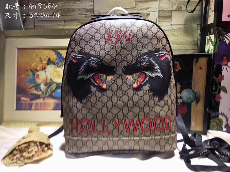 Wholesale Cheap Aaa G ucci Replica Backpacks for Sale