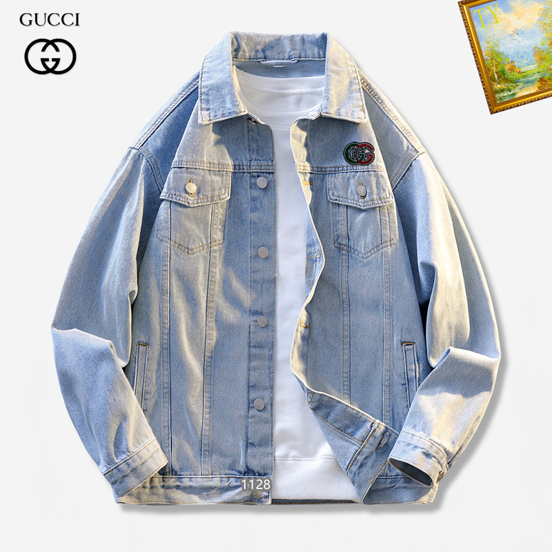 Wholesale High-quality G.ucci Replica Designer Denim Jackets for sale