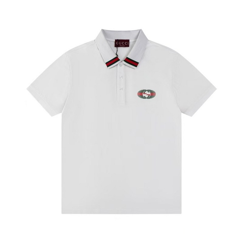 Wholesale High-quality G.ucci Short Sleeve Lapel Replica T-Shirts for sale