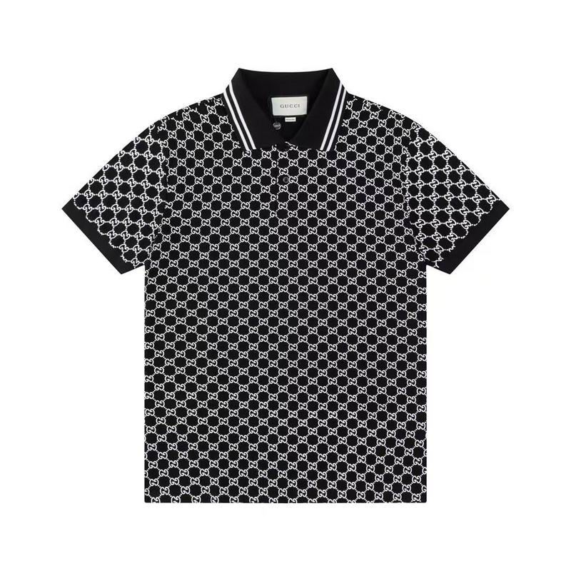 Wholesale High-quality G.ucci Short Sleeve Lapel Replica T-Shirts for sale