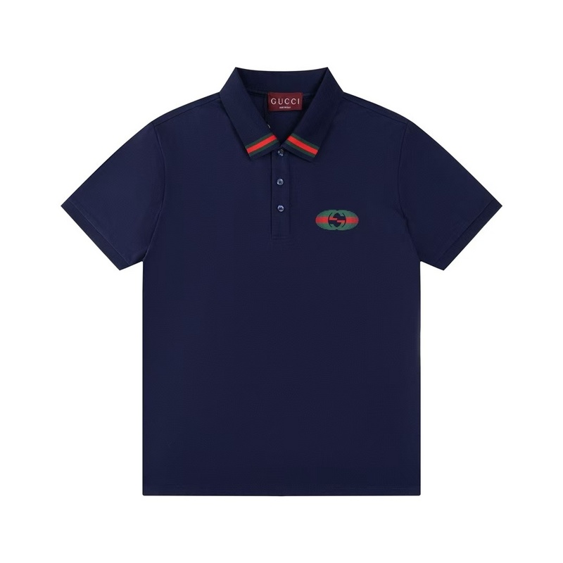 Wholesale High-quality G.ucci Short Sleeve Lapel Replica T-Shirts for sale