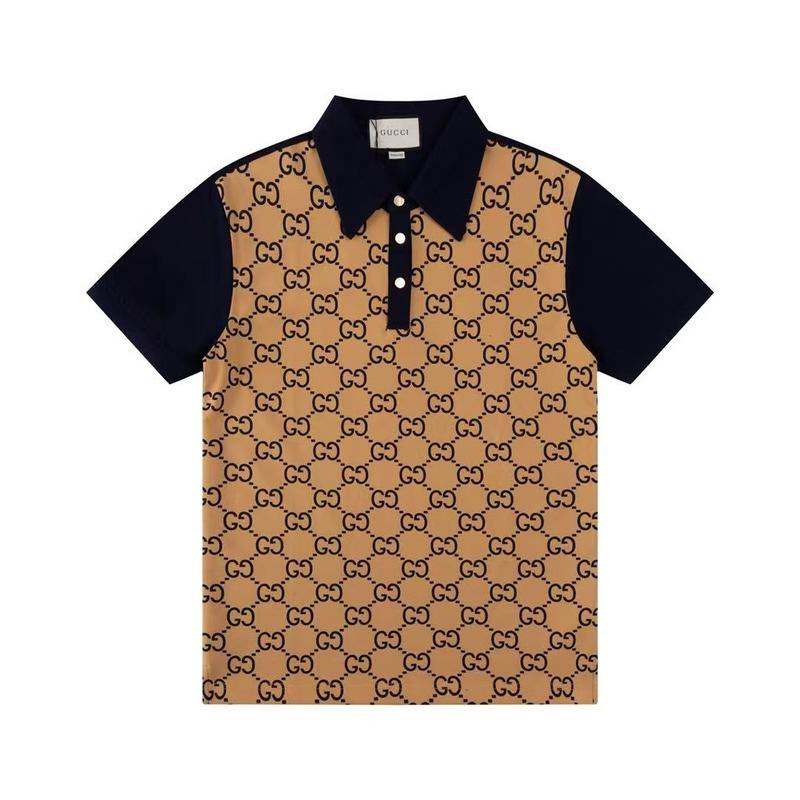 Wholesale High-quality G.ucci Short Sleeve Lapel Replica T-Shirts for sale
