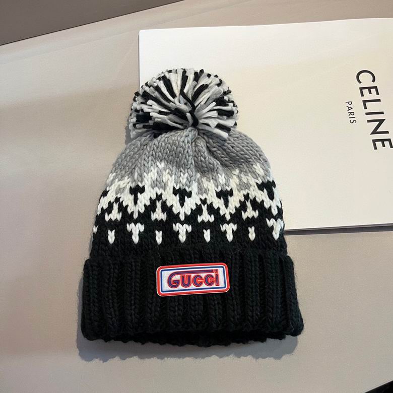 Wholesale Cheap G ucci Replica Designer Beanies for Sale