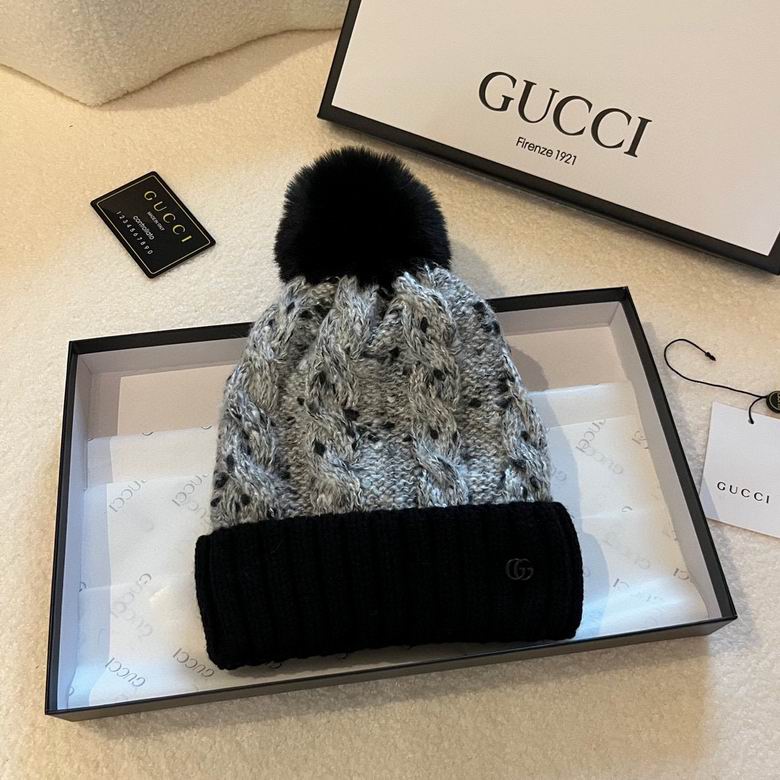 Wholesale Cheap G ucci Replica Designer Beanies for Sale