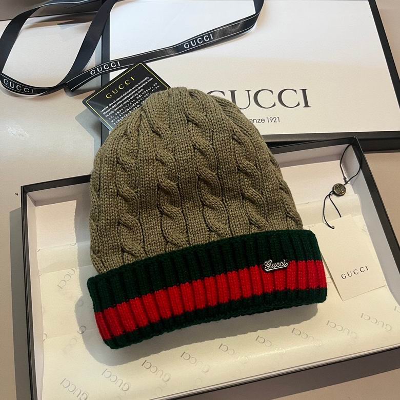 Wholesale Cheap G ucci Replica Designer Beanies for Sale