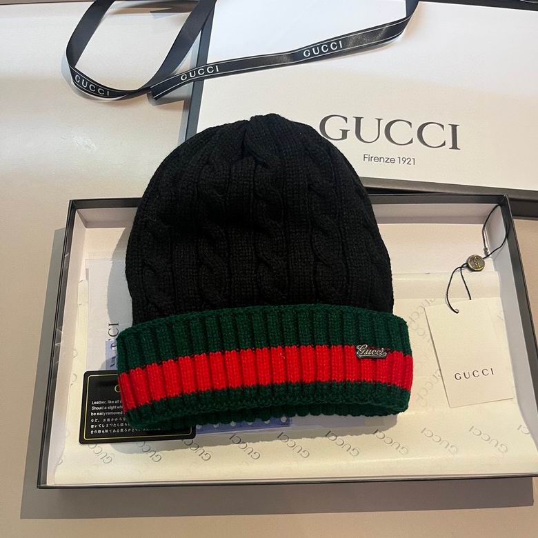Wholesale Cheap G ucci Replica Designer Beanies for Sale