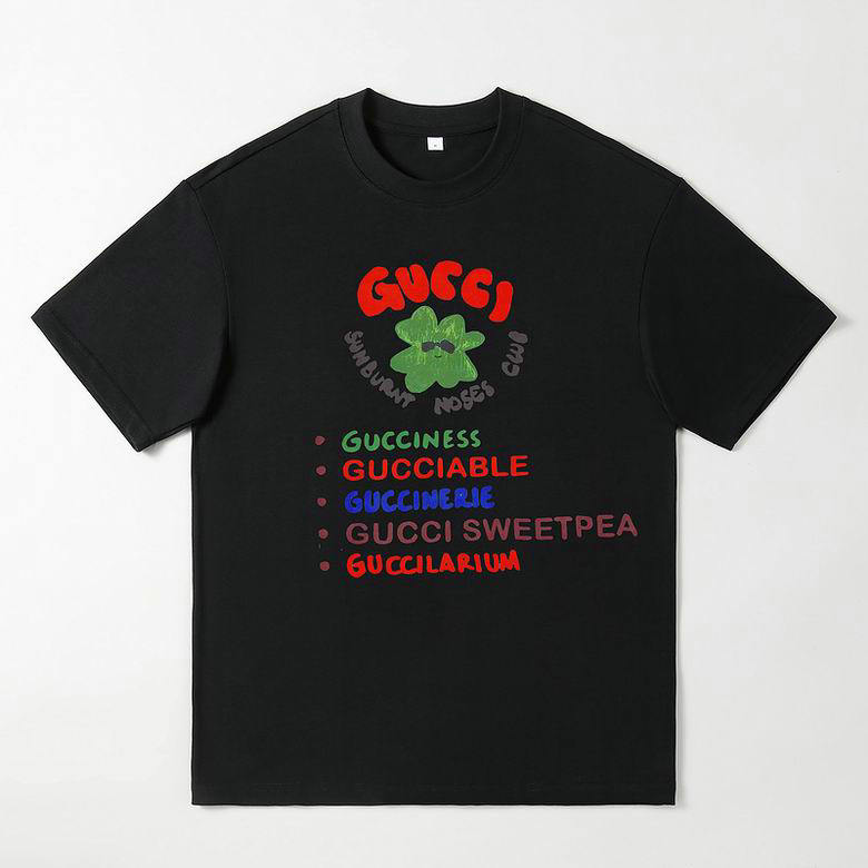 Wholesale Cheap G ucci Short Sleeve T Shirts for Sale