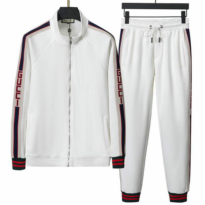 Wholesale Cheap G UCCI Long Sleeve Tracksuits for Sale