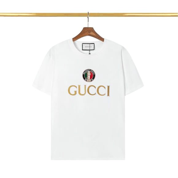 Wholesale Cheap G ucci mens Short Sleeve T shirts for Sale
