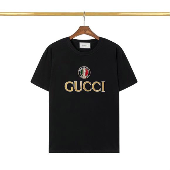 Wholesale Cheap G ucci mens Short Sleeve T shirts for Sale
