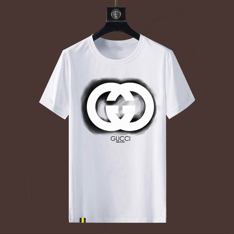 Wholesale Cheap G.ucci Short Sleeve mens T Shirts for Sale