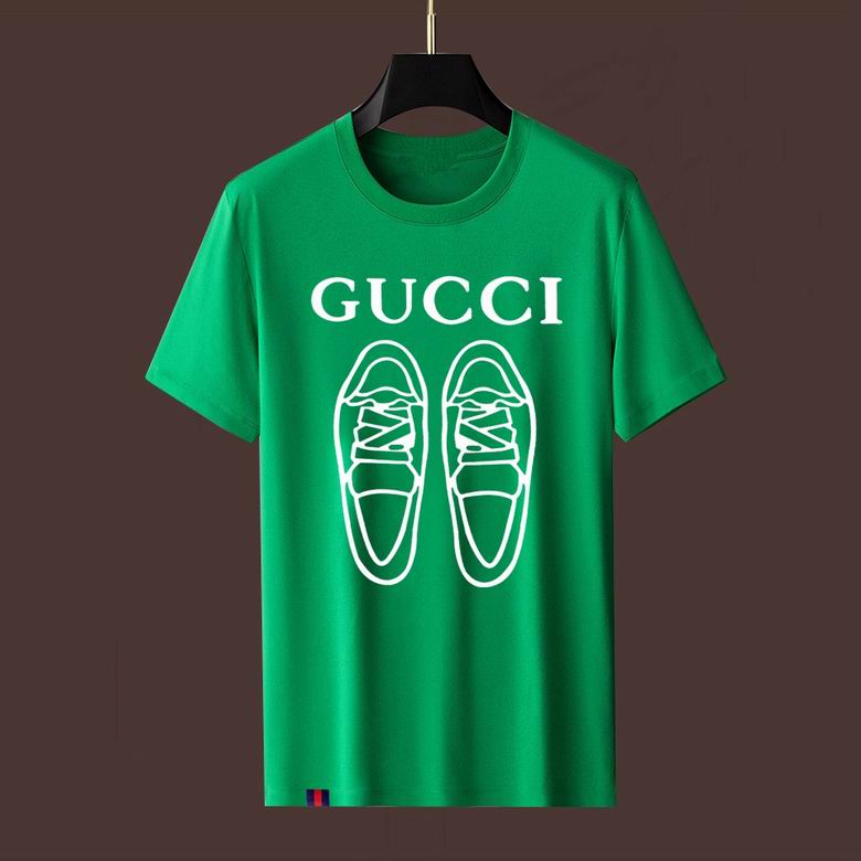 Wholesale Cheap G ucci Short Sleeve T Shirts for Sale