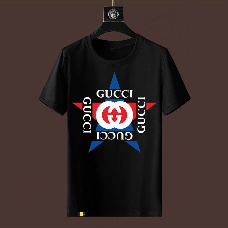 Wholesale Cheap G ucci Short Sleeve T Shirts for Sale