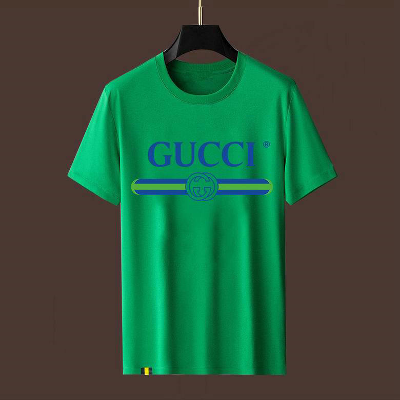 Wholesale Cheap Gucci Short Sleeve men T Shirts for Sale