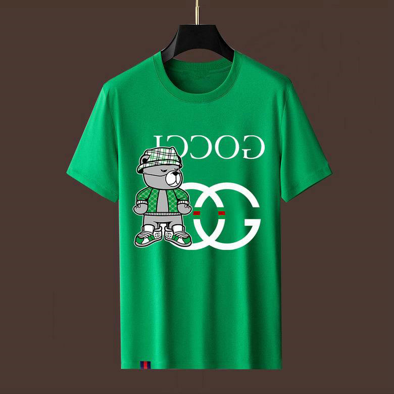 Wholesale Cheap Gucci Short Sleeve men T Shirts for Sale