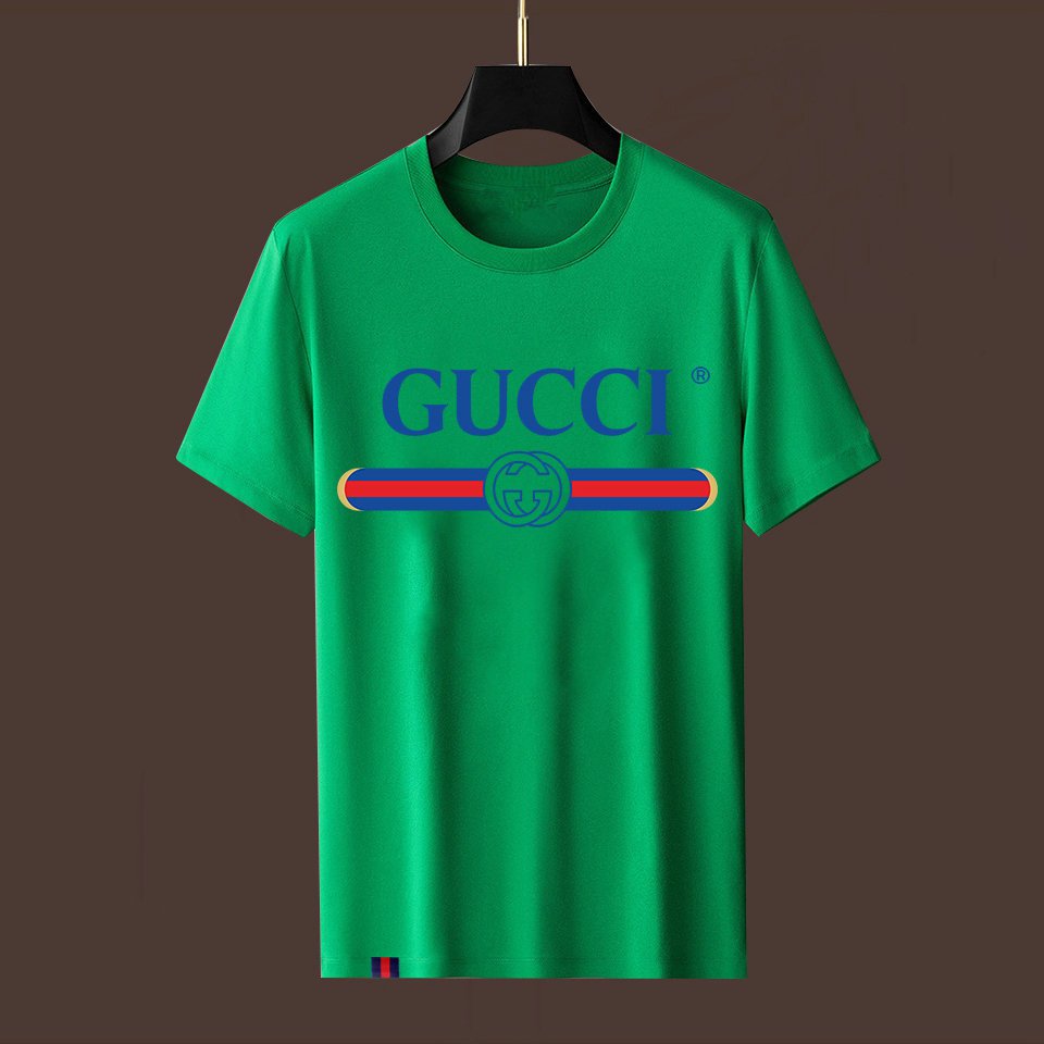 Wholesale Cheap Gucci Short Sleeve men T Shirts for Sale