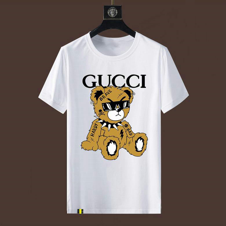 Wholesale Cheap Gucci Short Sleeve men T Shirts for Sale