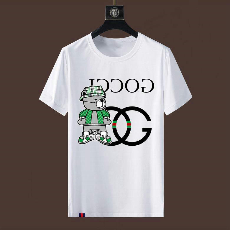 Wholesale Cheap Gucci Short Sleeve men T Shirts for Sale